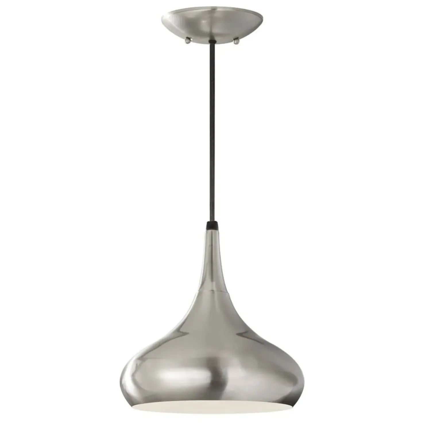 Sale Sklep Kaja Modernistyczna lampa wisząca, stal FE-BESO-P-M-BS z serii BESO szczotkowanastal