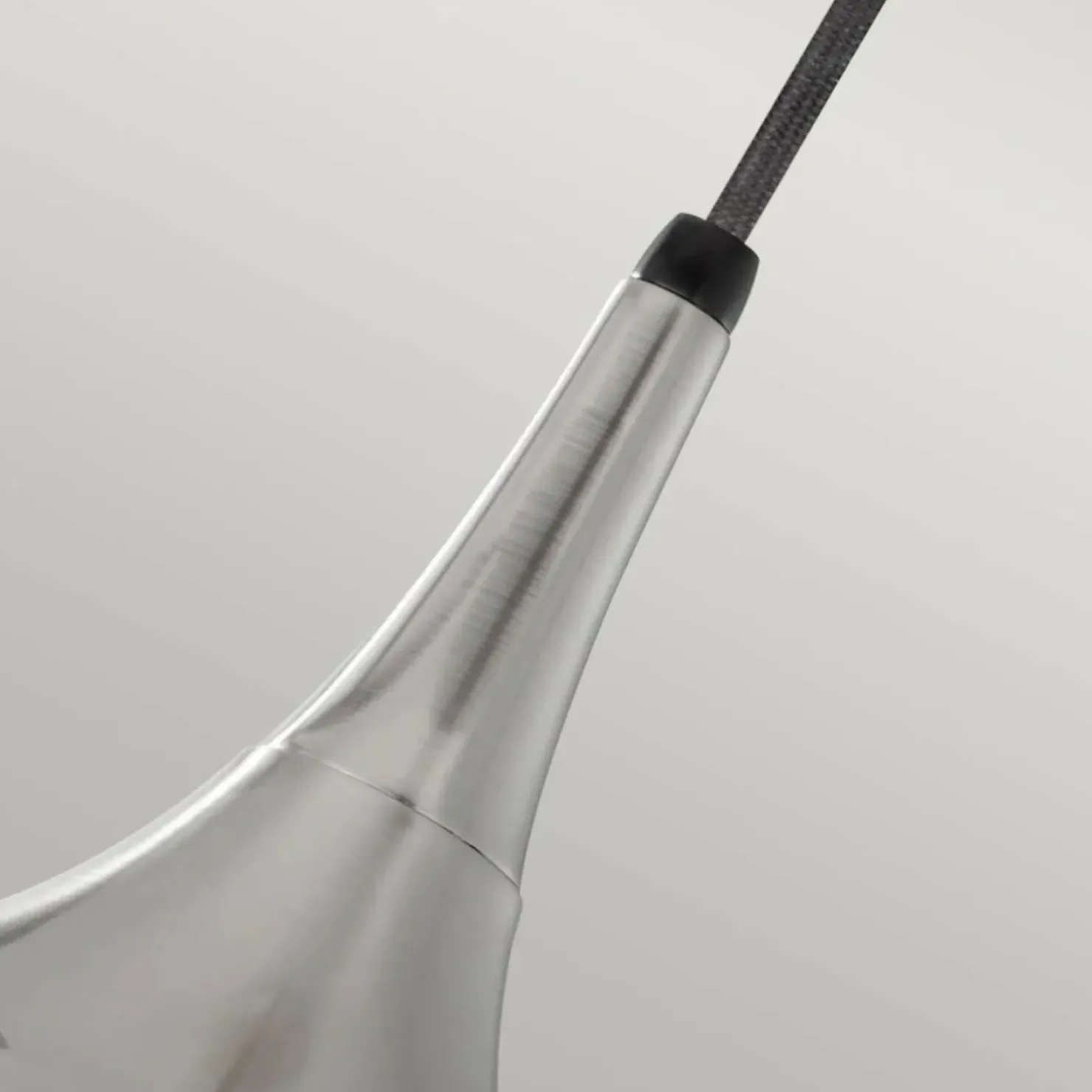 Sale Sklep Kaja Modernistyczna lampa wisząca, stal FE-BESO-P-M-BS z serii BESO szczotkowanastal