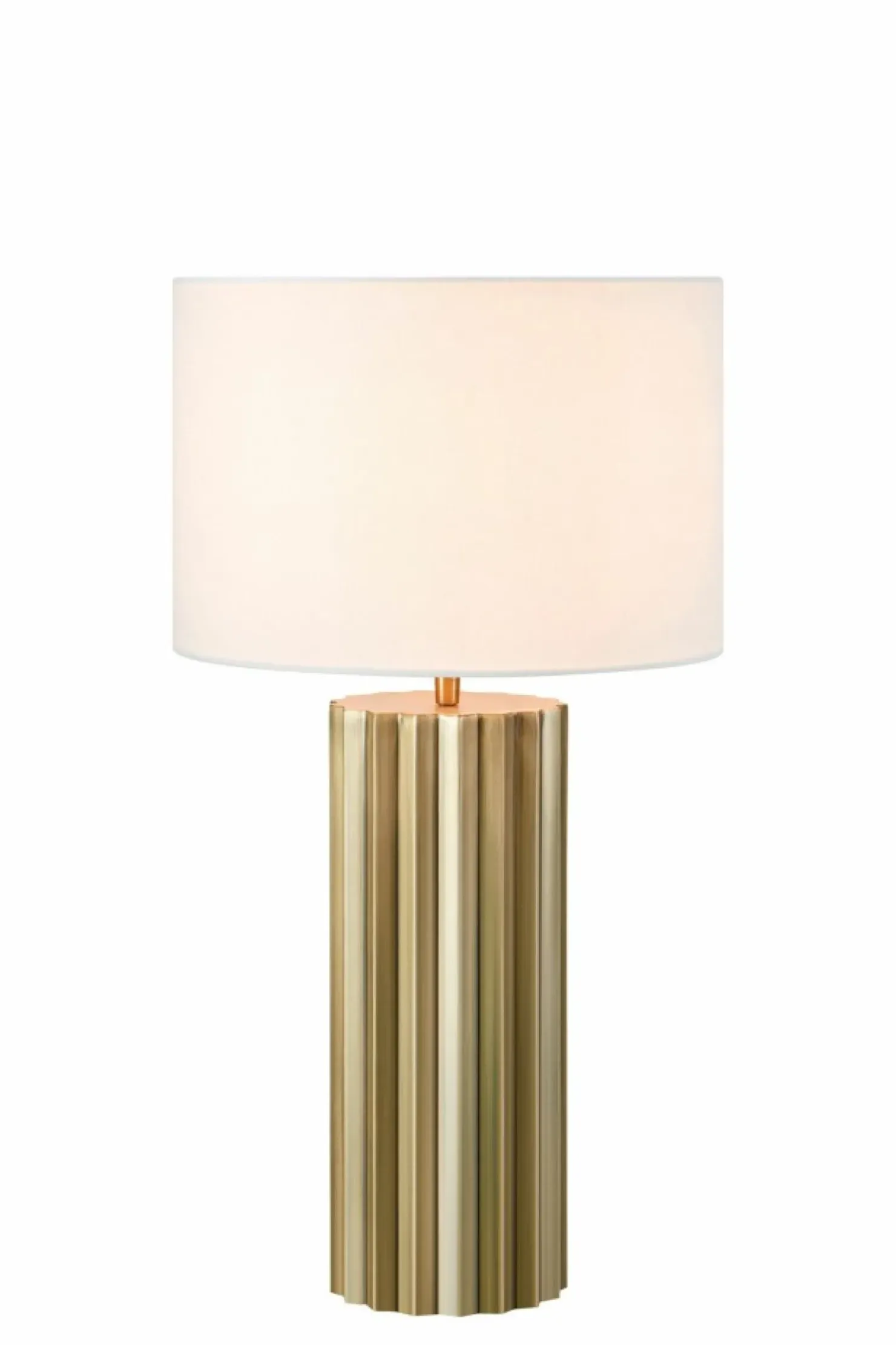 Modernistyczna lampka stołowa z abażurem 108669 HASHIRA | Kaja*Sklep Kaja Clearance