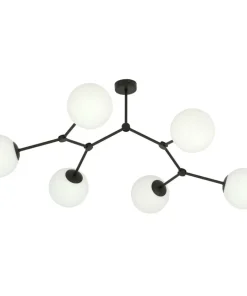 Store Sklep Kaja Molekularna, duża lampa sufitowa do salonu 1133/6 SPACE | Kaja