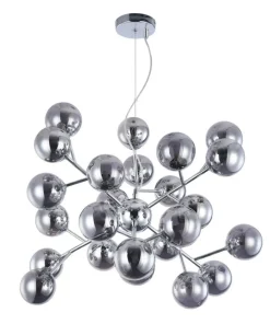Store Sklep Kaja Molekularna lampa do salonu MOD545PL-24CH DALLAS | Kaja Oświetlenie chrom