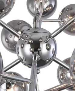 Store Sklep Kaja Molekularna lampa do salonu MOD545PL-24CH DALLAS | Kaja Oświetlenie chrom