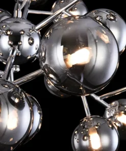 Store Sklep Kaja Molekularna lampa do salonu MOD545PL-24CH DALLAS | Kaja Oświetlenie chrom
