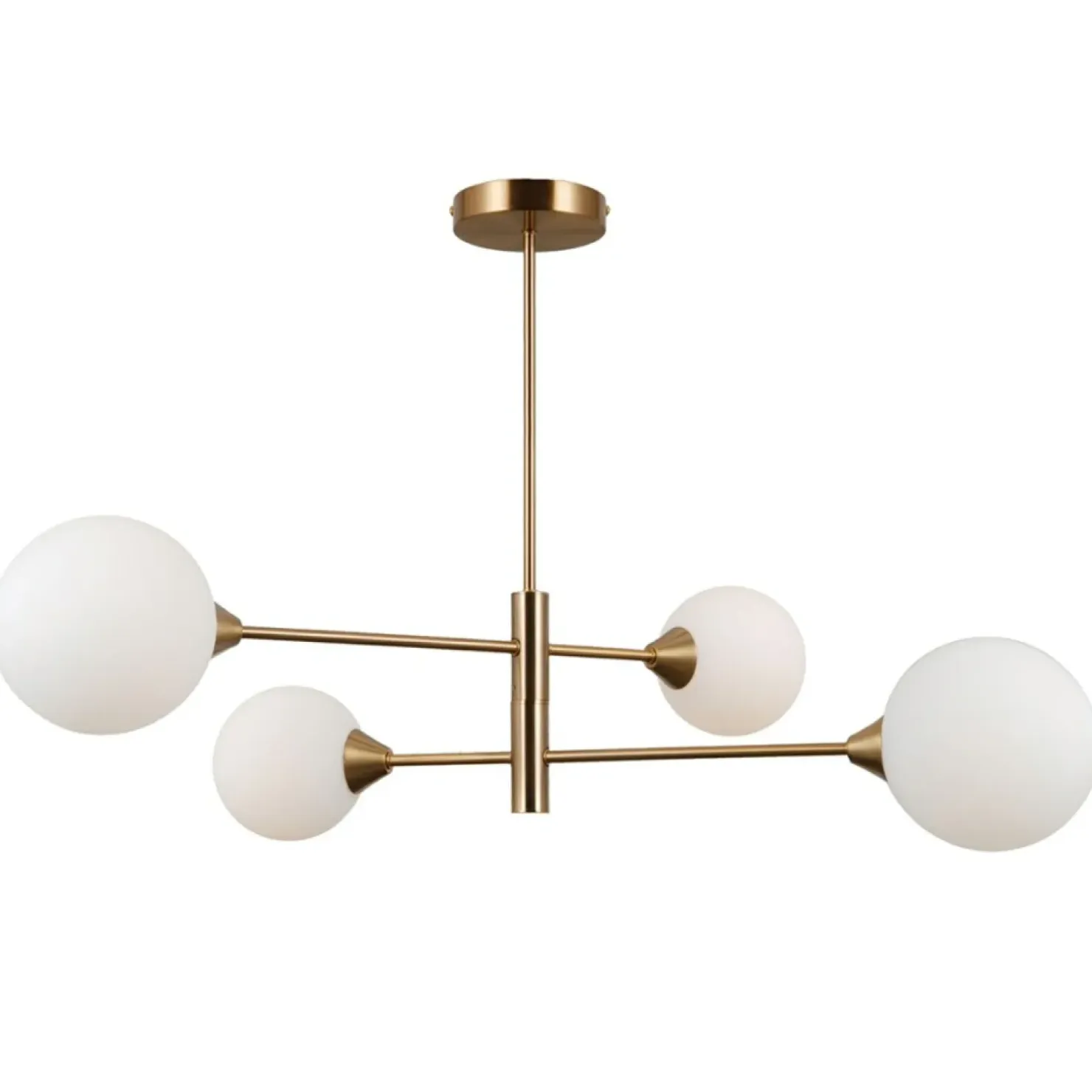 Store Sklep Kaja Molekularna lampa sufitowa PND-55342-4-HB EVORA | Kaja Oświetlenie