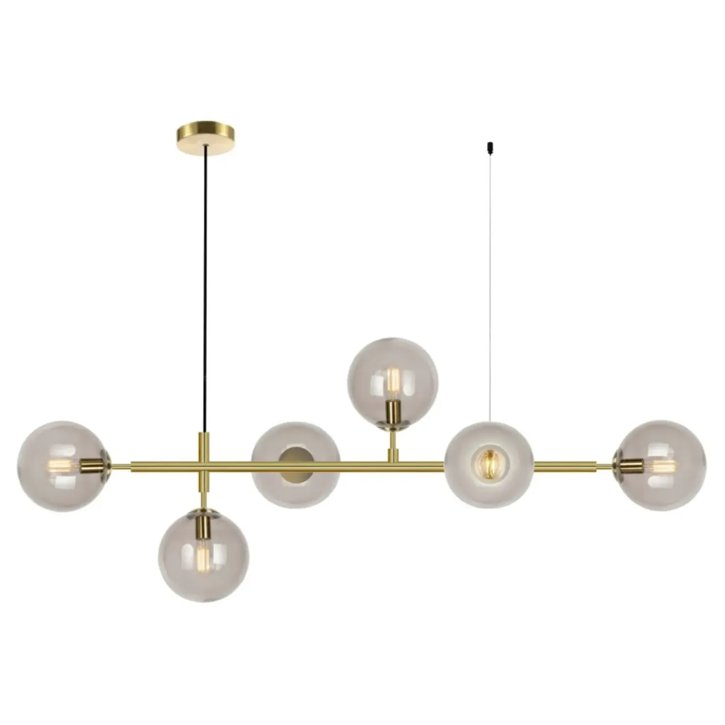 Cheap Sklep Kaja Molekularna lampa wisząca nad stół LP-005/6P TR ALISA | Kaja