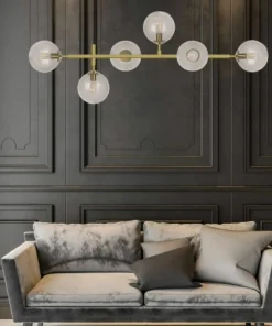 Cheap Sklep Kaja Molekularna lampa wisząca nad stół LP-005/6P TR ALISA | Kaja