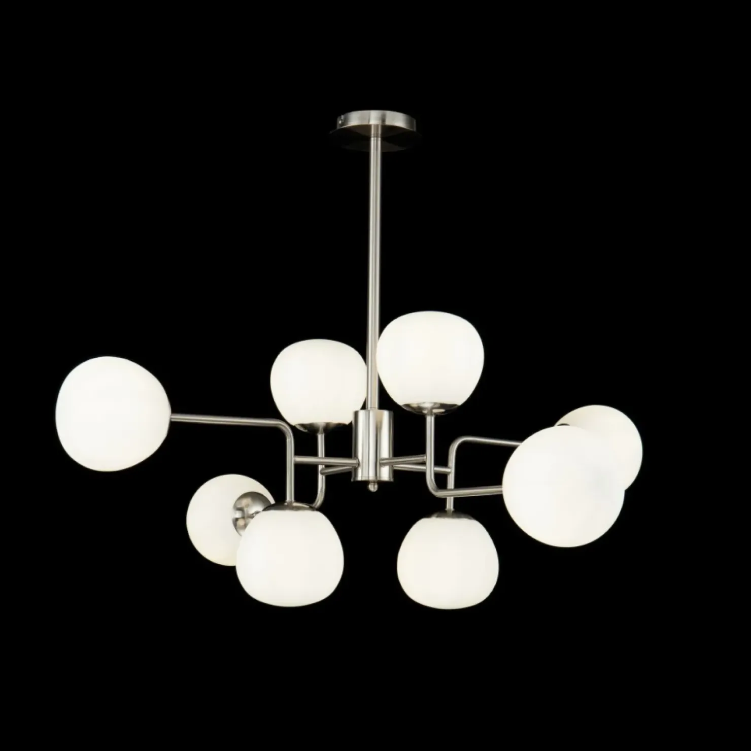 Cheap Sklep Kaja Molekularna lampa wisząca MOD221-PL-08-N ERICH | Kaja Oświetlenie nikiel