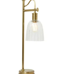 Mosiężna lampa stołowa, do biura DOUILLE-TL-AB z serii DOUILLE*Sklep Kaja Clearance
