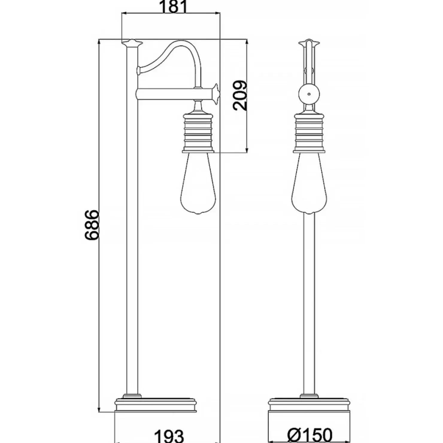 Mosiężna lampa stołowa, do biura DOUILLE-TL-AB z serii DOUILLE*Sklep Kaja Clearance