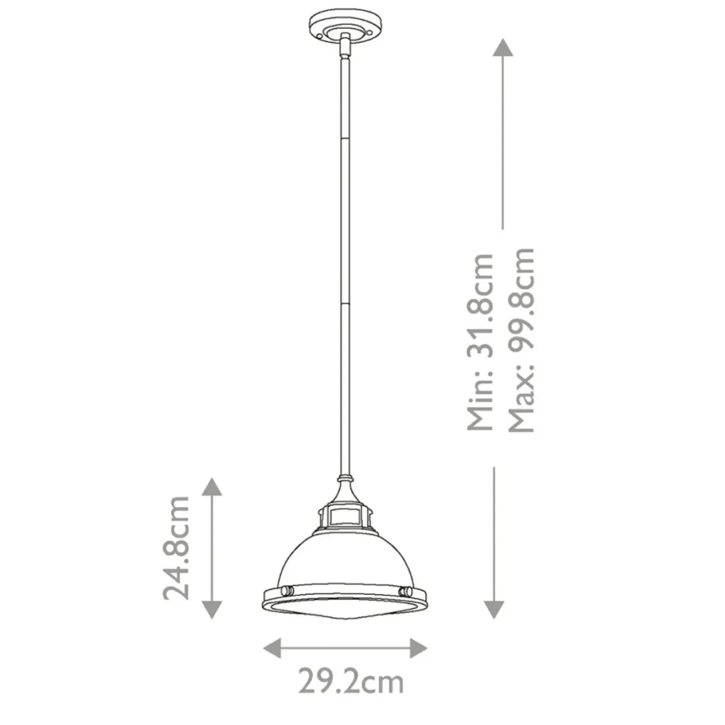 Online Sklep Kaja Niebanalna lampa w klasycznym stylu HK-AMELIA-P-S-CM z serii AMELIA chrom