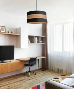 Online Sklep Kaja Niebanalna lampa wisząca, dwukolorowy abażur MLP6290 z serii TERRA | Kaja Oświet