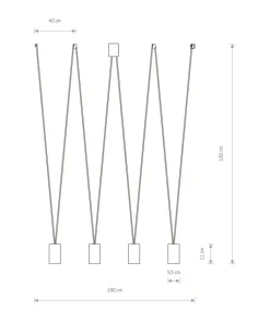 Best Sale Sklep Kaja Niebanalna lampa wisząca w nowoczesnym stylu 7822 | Kaja Oświetlenie czarny