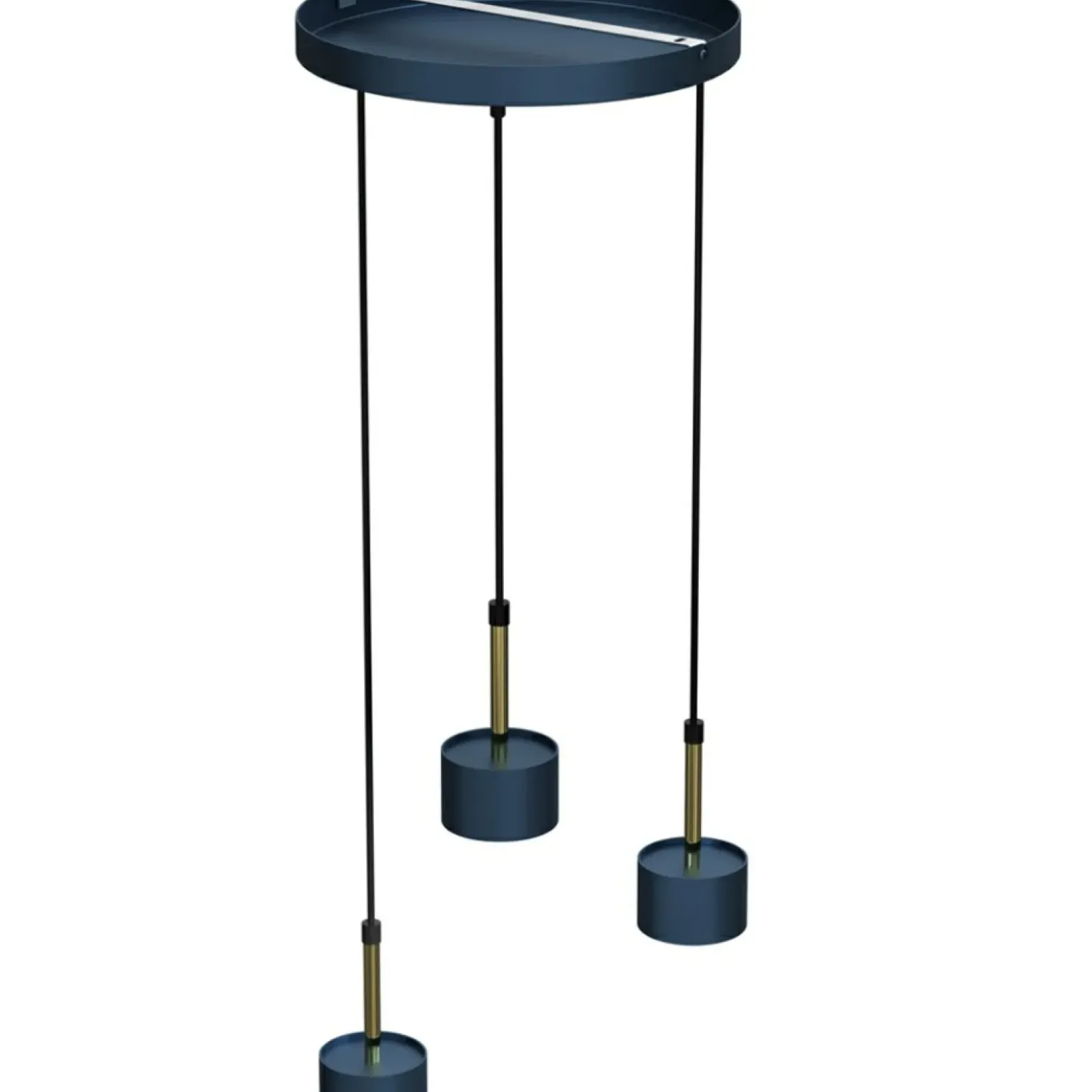 Cheap Sklep Kaja Niebieska lampa wisząca do salonu, nad stolik MLP7774 z serii ARENA | Kaja Oświe