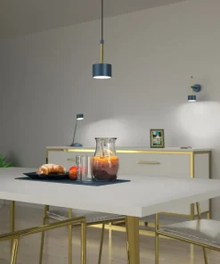 Flash Sale Sklep Kaja Niebieska lampa wisząca, idealna do kuchni MLP7772 z serii ARENA | Kaja Oświetle