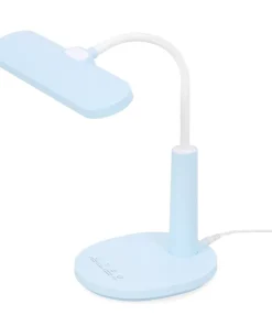 Niebieska lampka biurkowa, wbudowany LED K-BL1521 seria MILO*Sklep Kaja Online