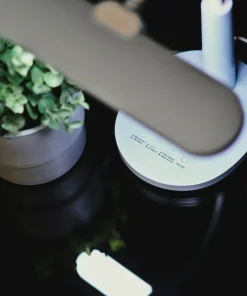 Niebieska lampka biurkowa, wbudowany LED K-BL1521 seria MILO*Sklep Kaja Online