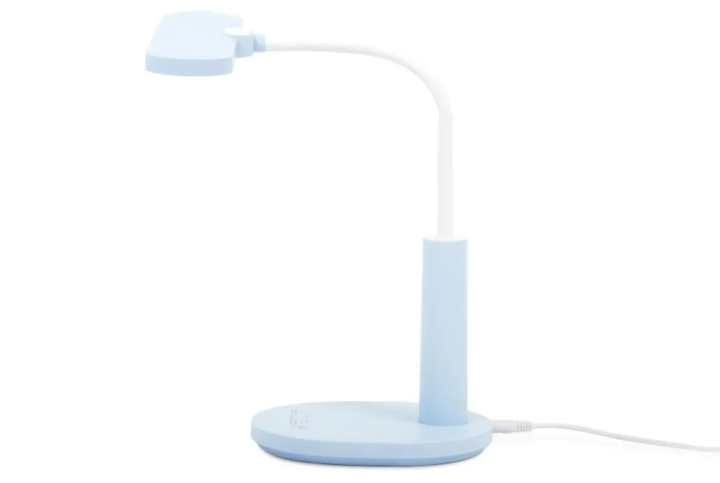 Niebieska lampka biurkowa, wbudowany LED K-BL1521 seria MILO*Sklep Kaja Online