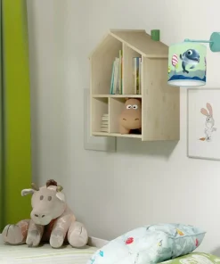 Niebieski kinkiet z rysunkiem delfinka MLP6805 z serii DELFINKA FINKA | Kaja Ośw*Sklep Kaja Online
