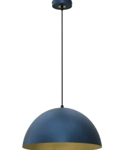Sale Sklep Kaja Niebiesko-złota lampa wisząca, z kloszem MLP8288 z serii BETA | Kaja Oświetlenie