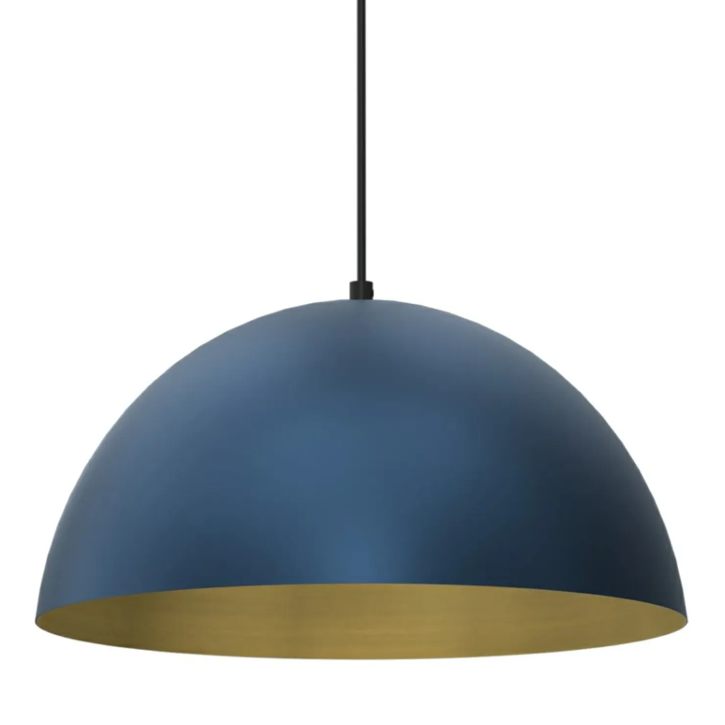Sale Sklep Kaja Niebiesko-złota lampa wisząca, z kloszem MLP8288 z serii BETA | Kaja Oświetlenie