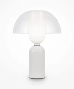 Niecodzienna lampa stołowa, szklana MOD177TL-01W z serii MEMORY*Sklep Kaja Store