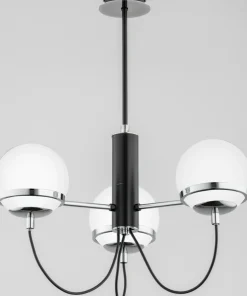 Store Sklep Kaja Niecodzienna lampa sufitowa z kulistymi kloszami AL 28583 | Kaja