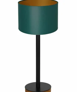 Niepowtarzalna lampa nocna, kolor zieleni LX 3837 z serii TABLE LAMPS*Sklep Kaja Outlet