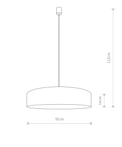 Best Sklep Kaja Niepowtarzalna lampa wisząca z m abażurem 8946 | Kaja Oświetlenie szary