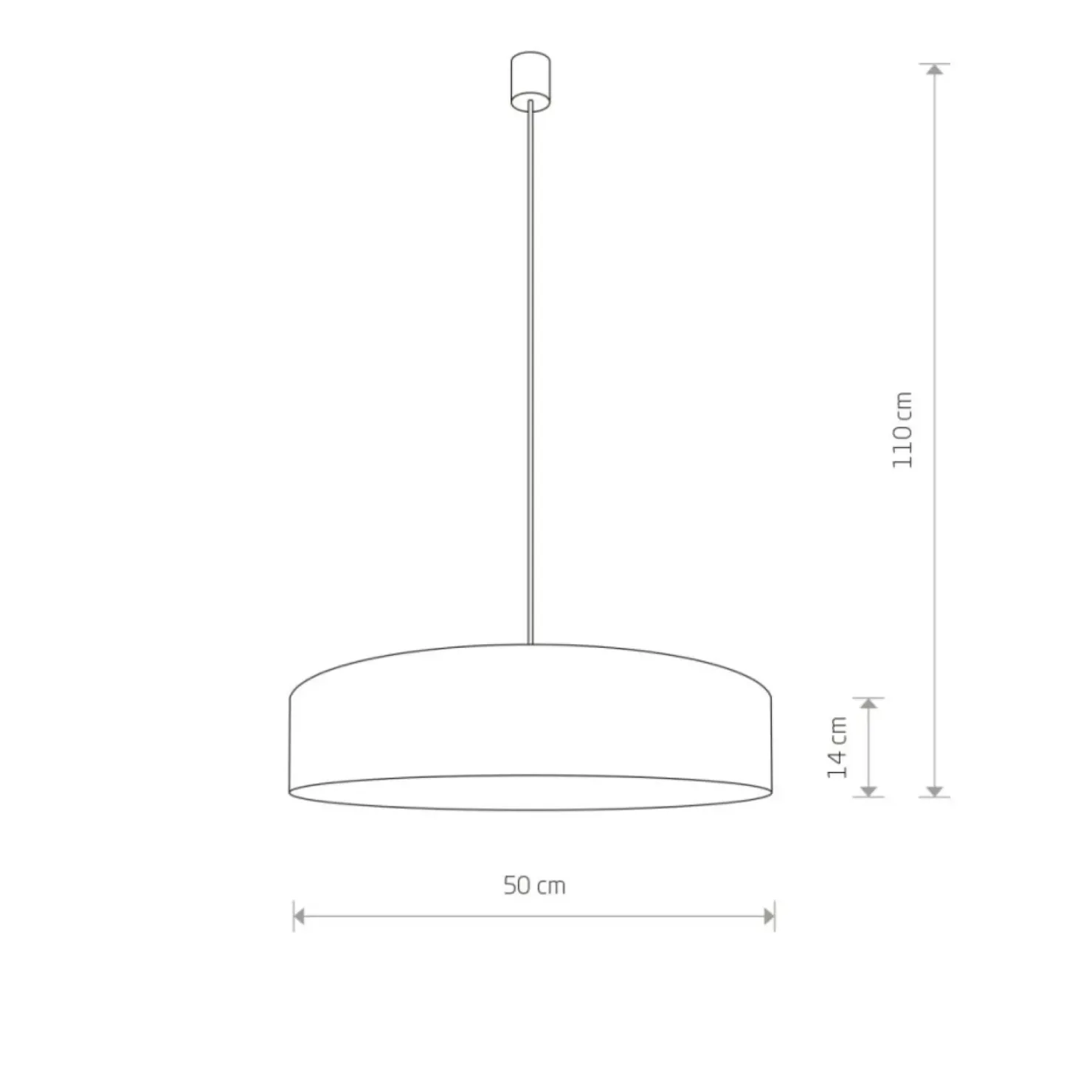 Best Sklep Kaja Niepowtarzalna lampa wisząca z m abażurem 8946 | Kaja Oświetlenie szary