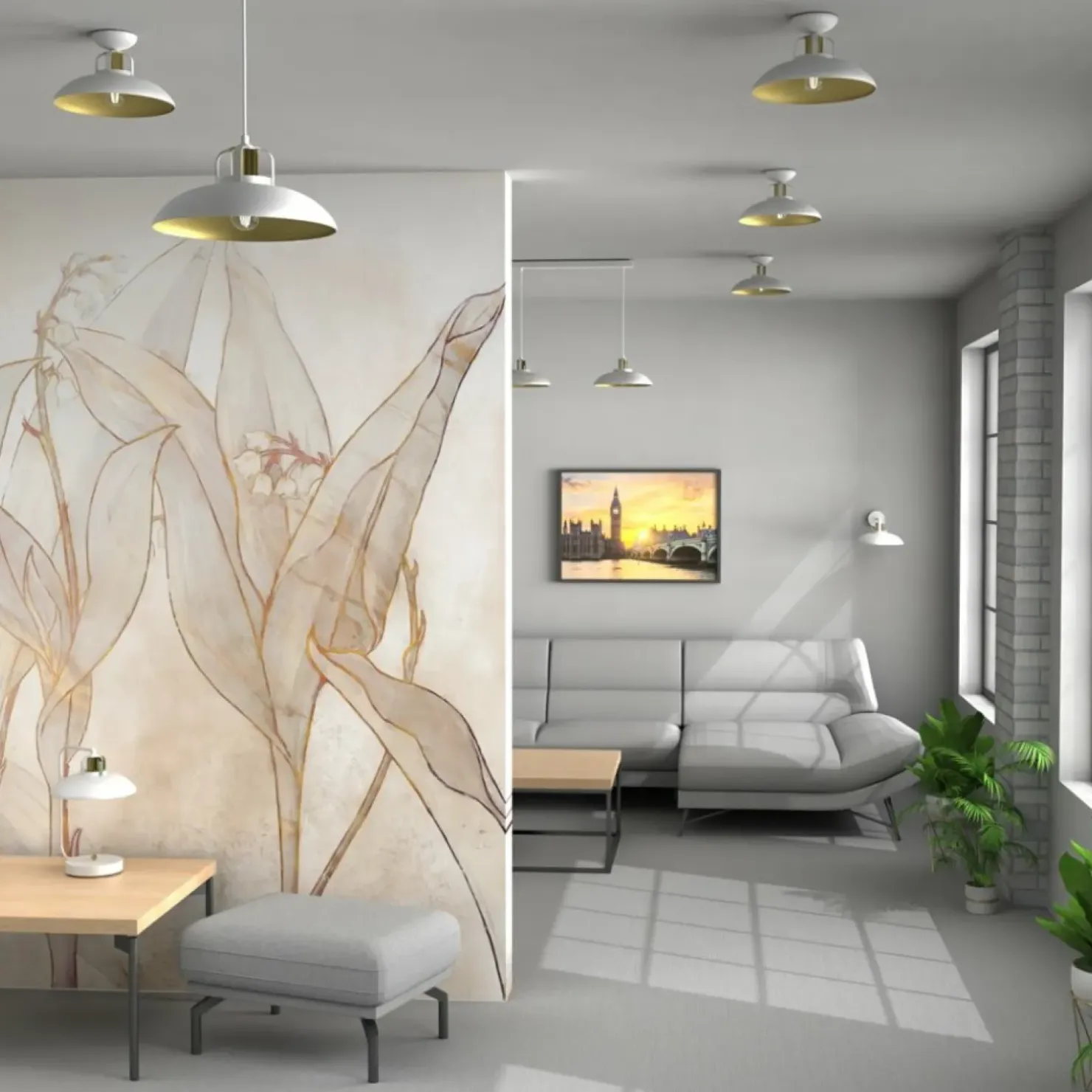 Flash Sale Sklep Kaja Niepowtarzalna lampa wisząca, biało-złota MLP7704 z serii FELIX | Kaja Oświetlen