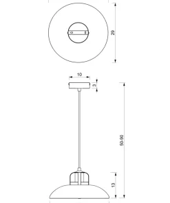 Flash Sale Sklep Kaja Niepowtarzalna lampa wisząca, biało-złota MLP7704 z serii FELIX | Kaja Oświetlen