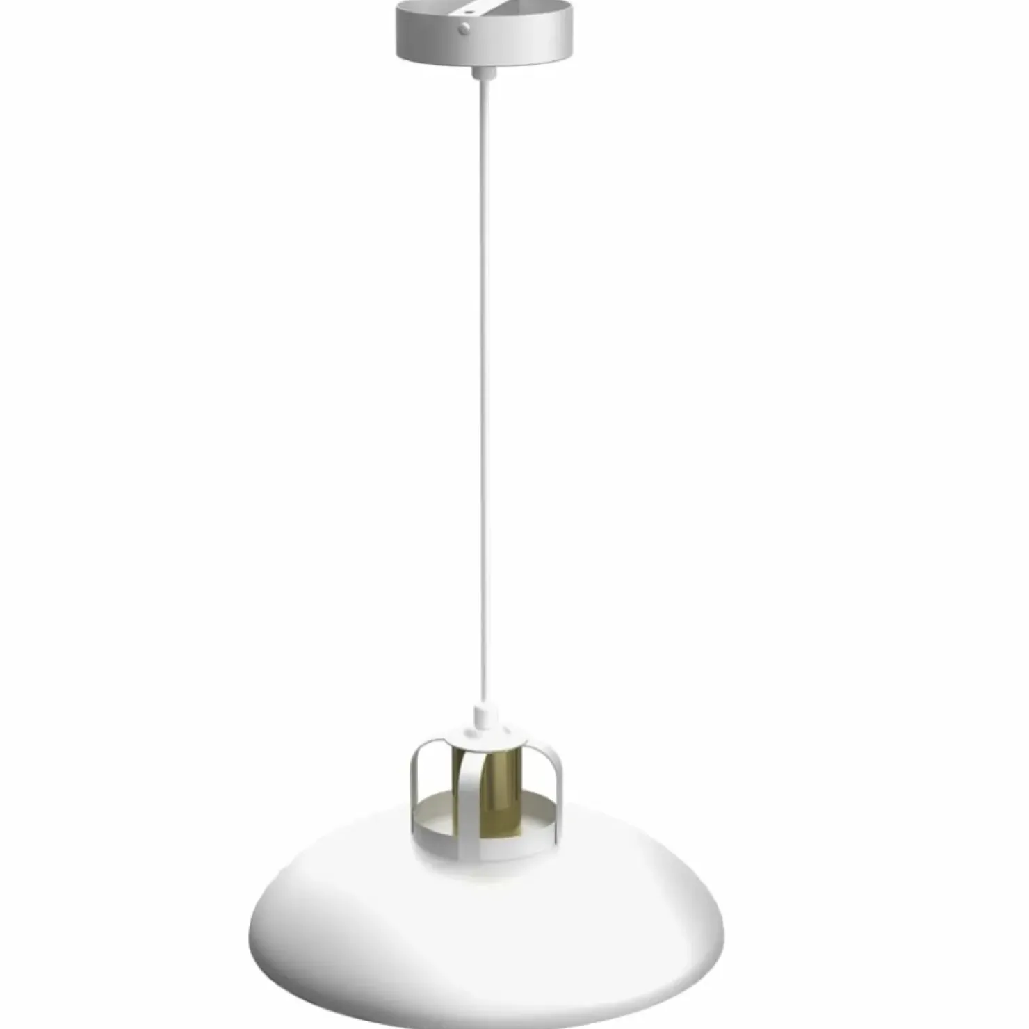 Flash Sale Sklep Kaja Niepowtarzalna lampa wisząca, biało-złota MLP7704 z serii FELIX | Kaja Oświetlen