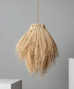 Flash Sale Sklep Kaja Nieregularna, naturalna lampa wisząca ABR-NLW33-BH-E27 BOHO | Kaja brązowy