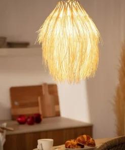 Flash Sale Sklep Kaja Nieregularna, naturalna lampa wisząca ABR-NLW33-BH-E27 BOHO | Kaja brązowy