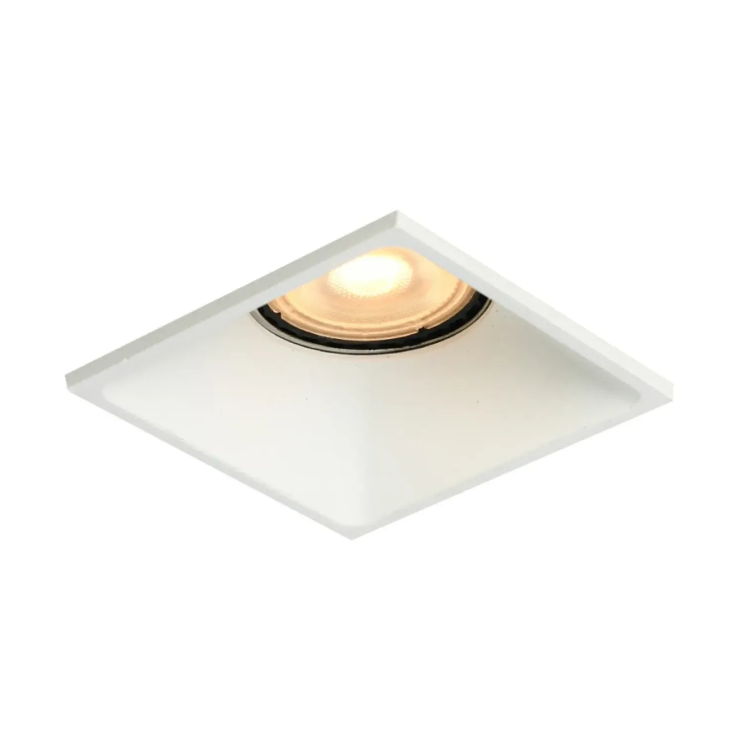 Nieruchoma, kwadratowa lampa wpustowa DL-61903C-WH NARU | Kaja*Sklep Kaja Store