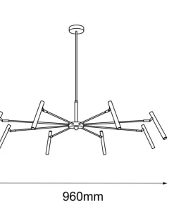 Sale Sklep Kaja Niespotykana, minimalistyczna lampa wisząca ANT 8394 LIVO | Kaja
