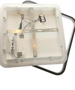 Niespotykany plafon LED z tubami LP-0612/2C SQUARE BK PARMA | Kaja*Sklep Kaja Online