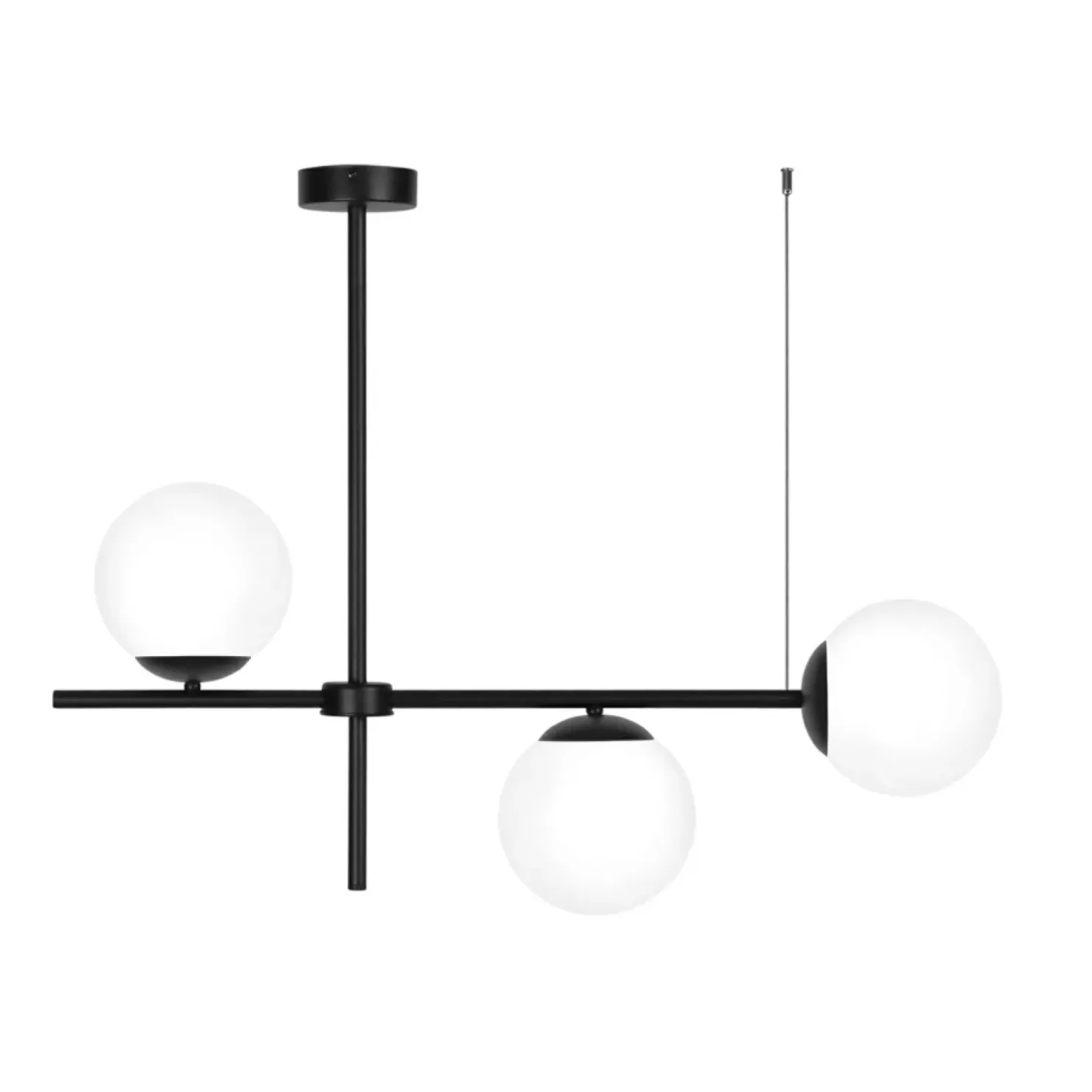 Clearance Sklep Kaja Niesymetryczna lampa sufitowa z kloszamiK-4735 | Kaja Oświetlenie