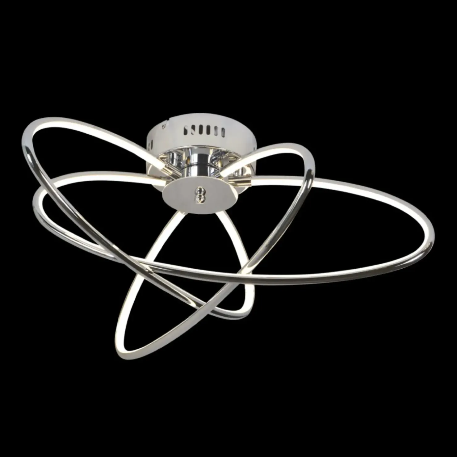 Shop Sklep Kaja Niesymetryczna lampa sufitowa LED K-8073 LELO | Kaja Oświetlenie chrom
