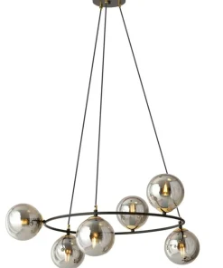 Hot Sklep Kaja Niesymetryczna lampa wisząca z kloszami 1294/6 z serii AZURA