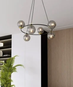 Hot Sklep Kaja Niesymetryczna lampa wisząca z kloszami 1294/6 z serii AZURA
