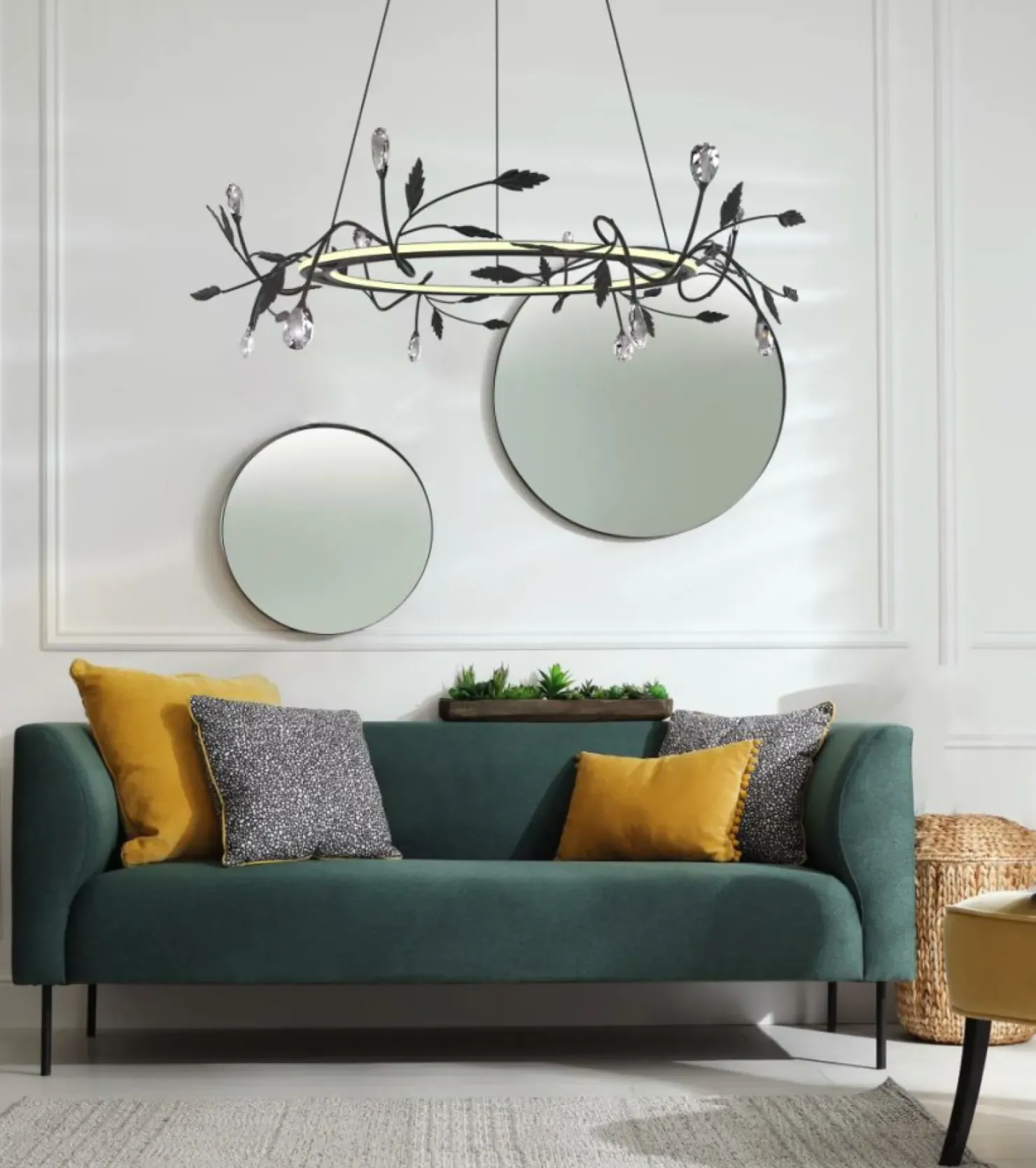 Sale Sklep Kaja Nieszablonowa, ledowa lampa wisząca A0028-320 GIAROS | Kaja czarny