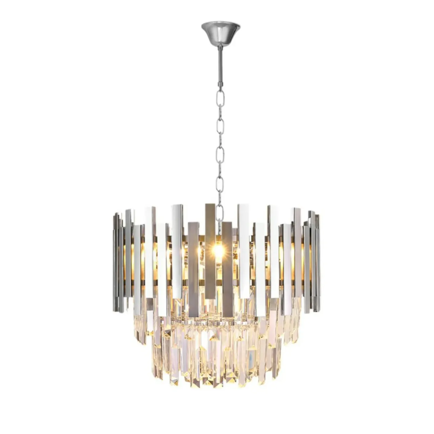 Fashion Sklep Kaja Nietuzinkowa, kryształowa lampa w stylu glamour ML5996 ASPEN | Kaja