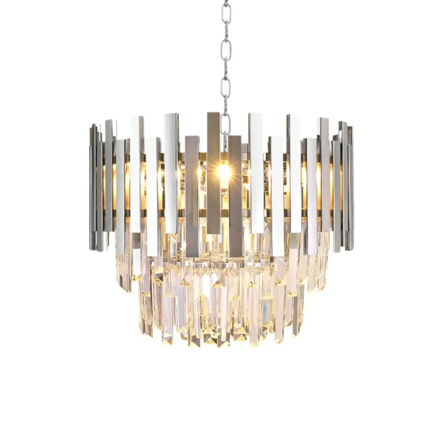 Fashion Sklep Kaja Nietuzinkowa, kryształowa lampa w stylu glamour ML5996 ASPEN | Kaja