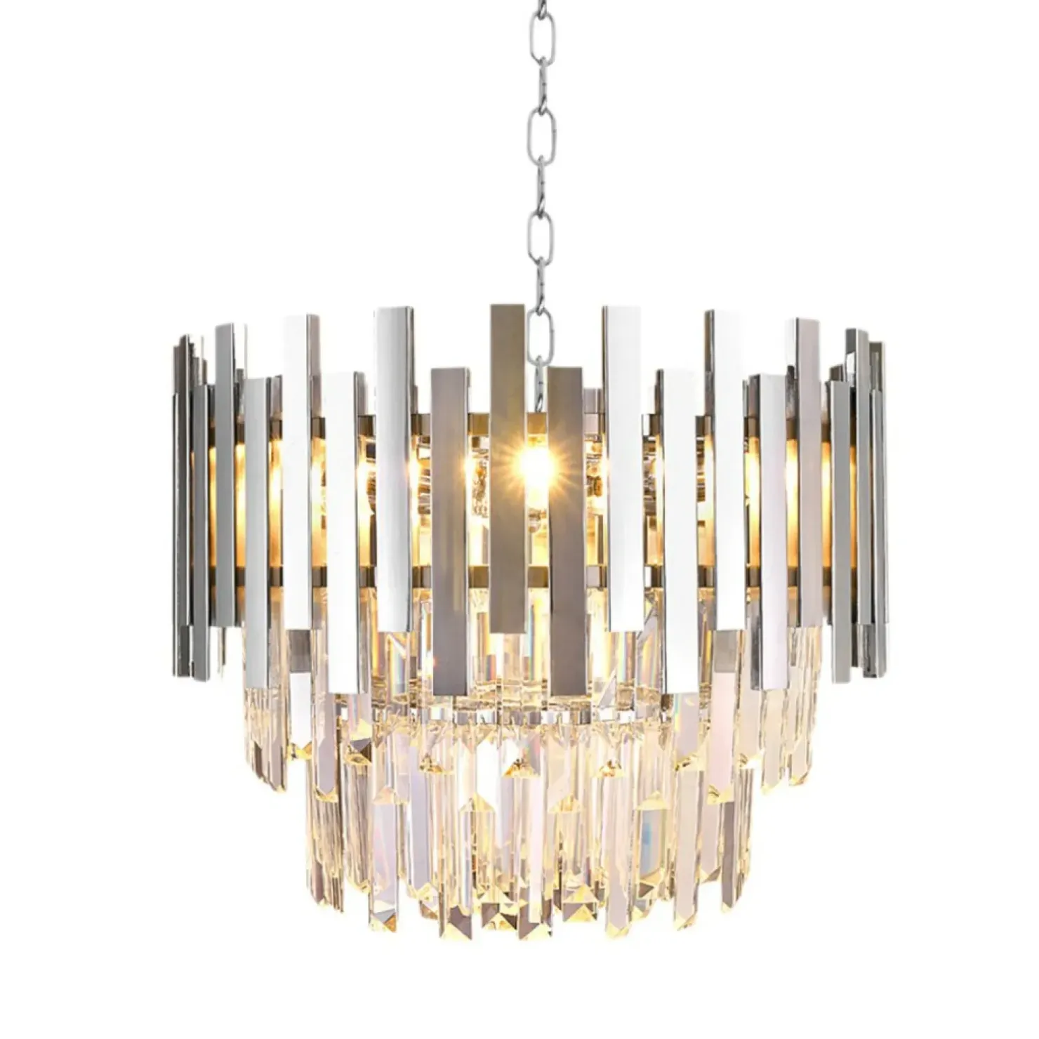 Fashion Sklep Kaja Nietuzinkowa, kryształowa lampa w stylu glamour ML5996 ASPEN | Kaja