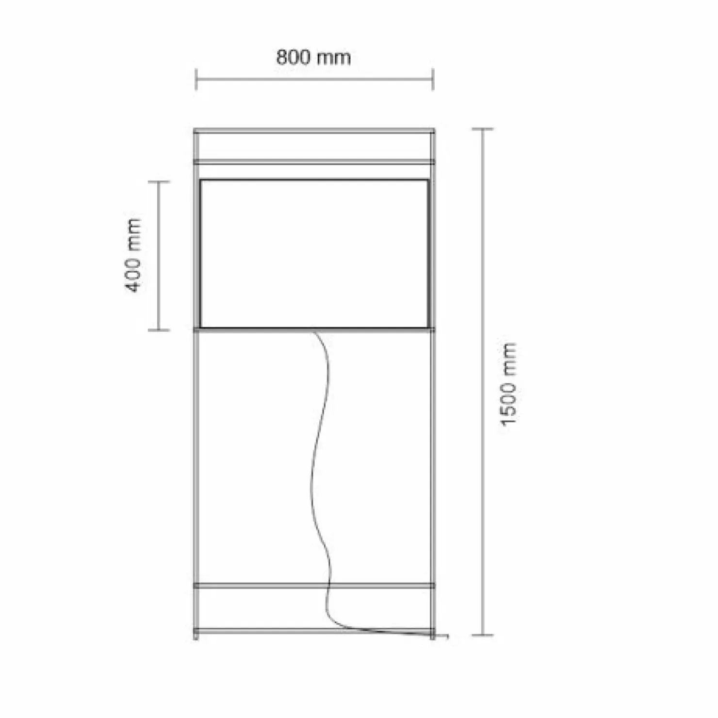 Nietuzinkowa lampa podłogowa - czarny 150cm ANT 9029 PAA | Kaja*Sklep Kaja Flash Sale