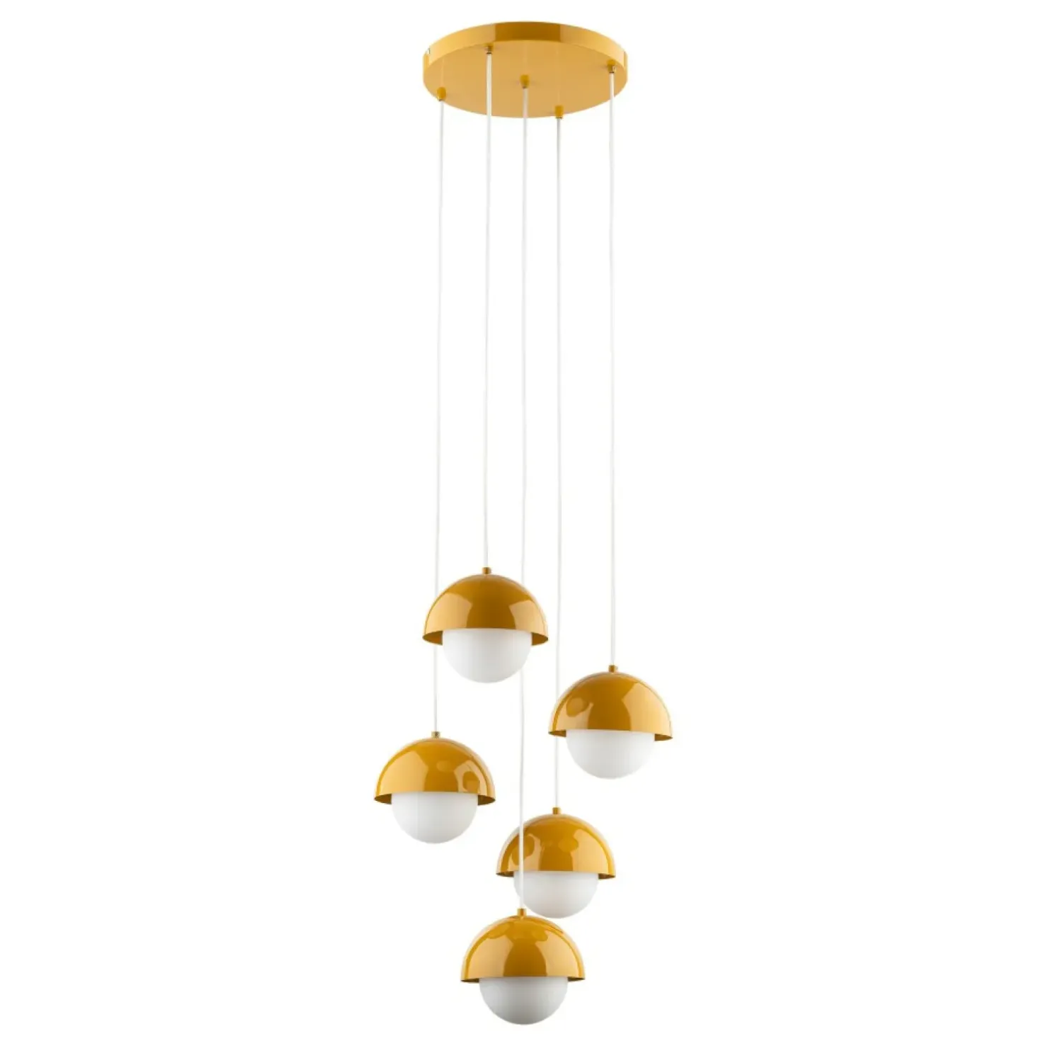 Best Sale Sklep Kaja Nietuzinkowa lampa wisząca na schody TK 10268 BONO OCHRA | Kaja