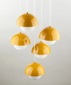 Best Sale Sklep Kaja Nietuzinkowa lampa wisząca na schody TK 10268 BONO OCHRA | Kaja