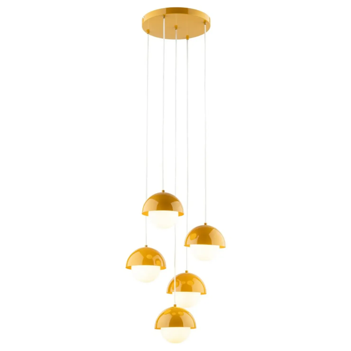 Best Sale Sklep Kaja Nietuzinkowa lampa wisząca na schody TK 10268 BONO OCHRA | Kaja