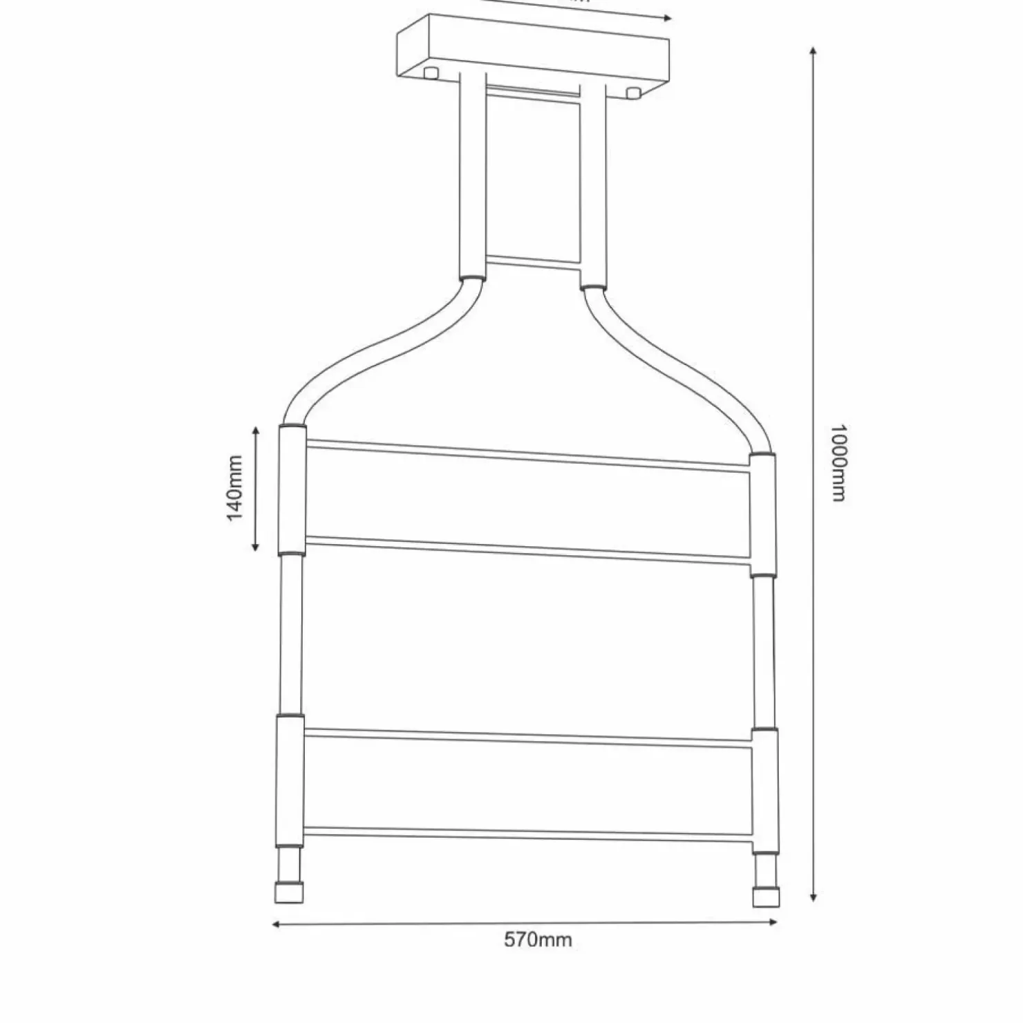 Discount Sklep Kaja Nietuzinkowa, ledowa lampa wisząca 3000K ANT 9057 ALHA S | Kaja